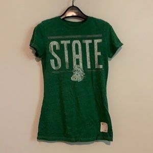 Michigan state short sleeved women’s shirt